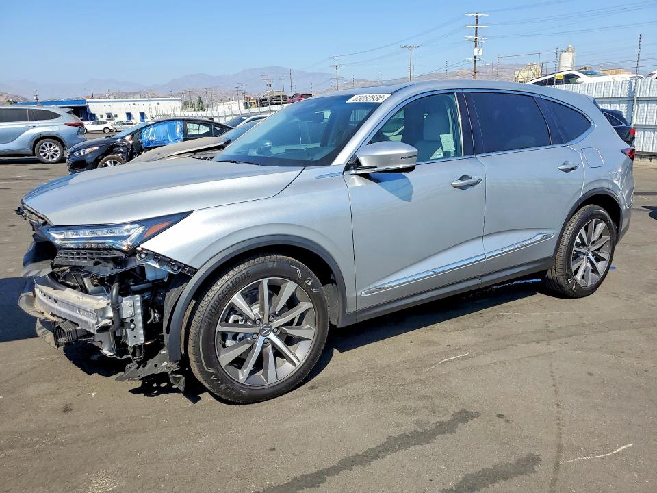 2026 Acura Mdx VIN 5J8YD9H44TL001160 COPART salvage auction — FRONT END, Salvage Title, sold $20,700 on 2026-09-23 (photo 1)