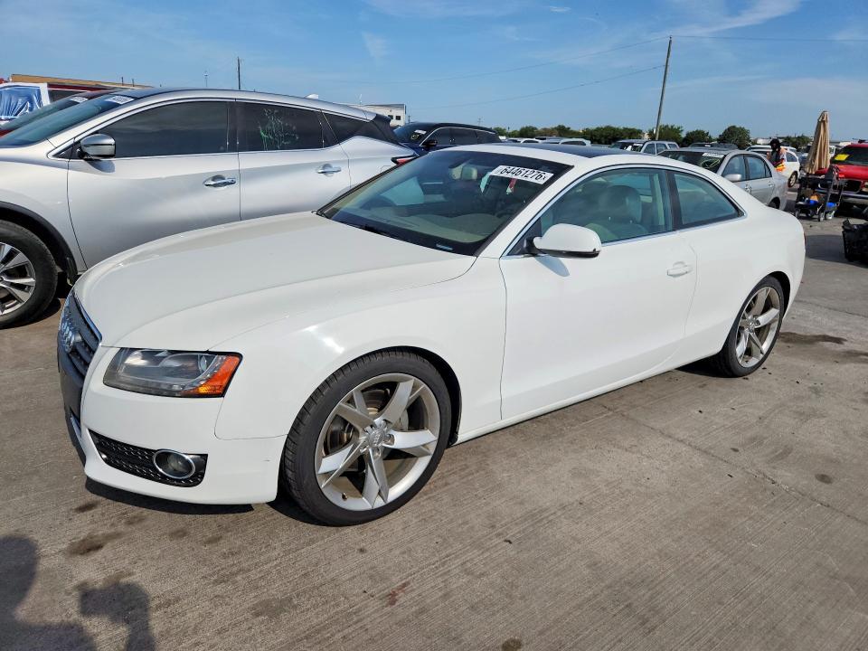 2012 Audi A5 VIN WAULFAFR7CA042992 COPART salvage auction — NORMAL WEAR, Salvage Title, sold $500 on 2026-08-13 (photo 1)
