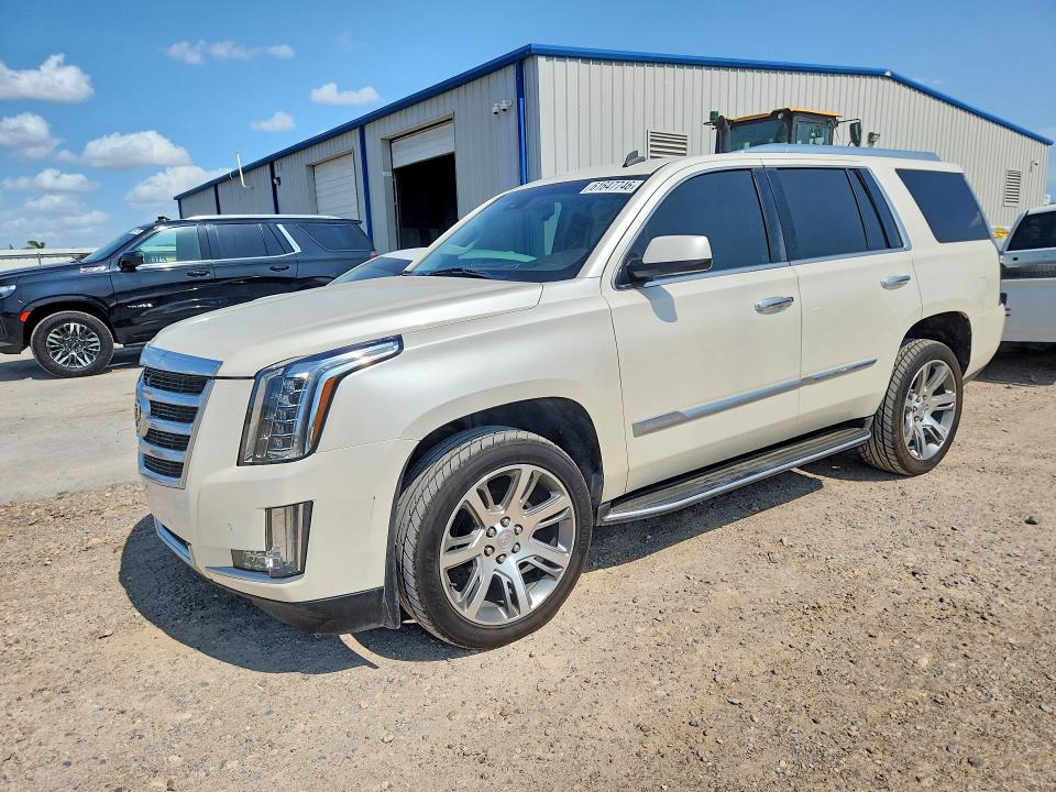 2015 Cadillac Escalade VIN 1GYS3BKJ1FR304261 COPART salvage auction — MINOR DENT/SCRATCHES, Tx - Certificate Of Title, sold $9,200 on 2026-08-19 (photo 1)