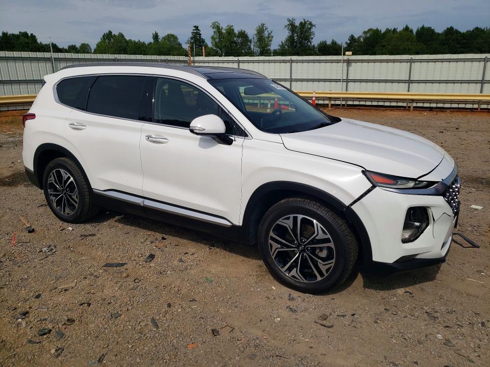 2019 Hyundai Santa fe VIN 5NMS5CAA9KH101981 COPART salvage auction — FRONT END, Va - Cert Of Title - Salvage, sold $8,700 on 2026-08-21 (photo 4)