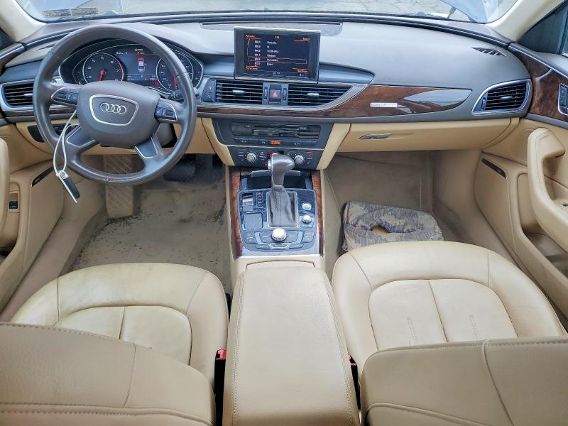 2014 Audi A6 VIN WAUFGAFC1EN051270 COPART salvage auction — MECHANICAL, Pa - Certificate Of Salvage, sold $1,800 on 2026-09-04 (photo 8)