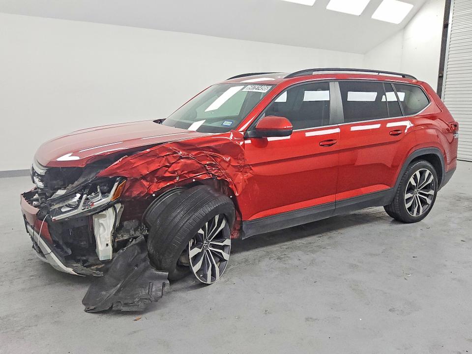 2022 Volkswagen Atlas VIN 1V2KR2CA9NC560859 — COPART salvage auction photo