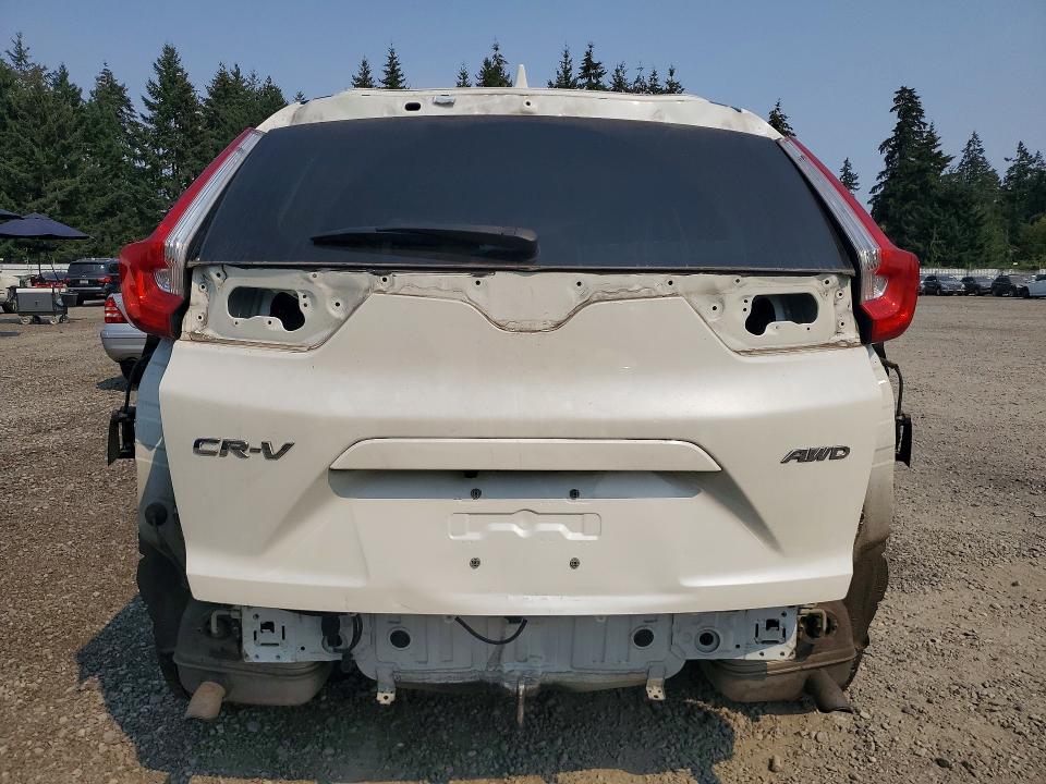 2017 Honda Cr-v VIN 2HKRW2H88HH663519 COPART salvage auction — REAR END, Wa - Bill Of Sale, sold $8,000 on 2026-08-21 (photo 6)
