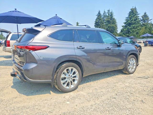 2023 Toyota Highlander VIN 5TDXBRCH7PS579090 COPART salvage auction — FRONT END, Wa - Vehicle Cert Of Ownership-Titl (P), sold $13,300 on 2026-09-01 (photo 3)