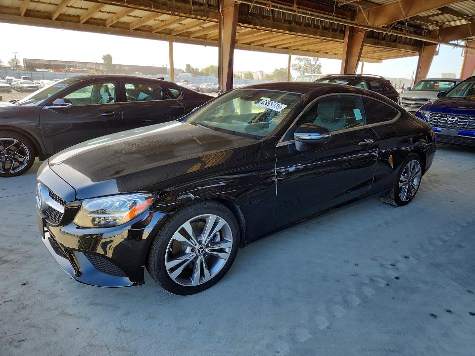 2023 Mercedes-benz C class VIN W1KWJ8DB0PG118431 — COPART salvage auction photo