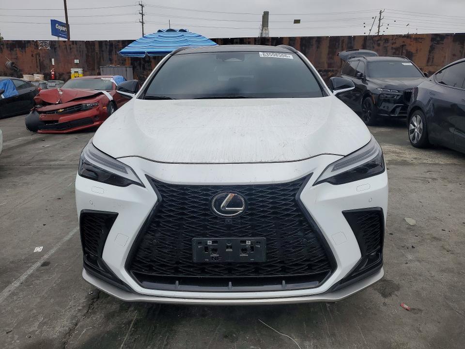 2022 Lexus Nx VIN JTJKGCEZ2N2004346 COPART salvage auction — SIDE, CA - SALVAGE CERTIFICATE, sold $23,700 on 2026-09-11 (photo 5)