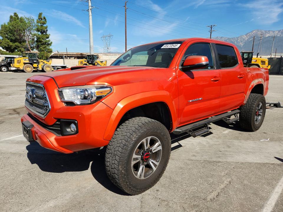 2017 Toyota Tacoma VIN 3TMAZ5CN3HM051760 — COPART salvage auction photo