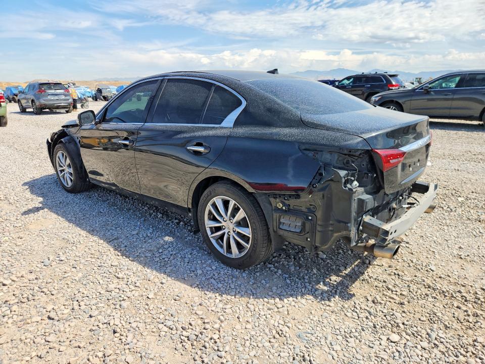 2018 Infiniti Q50 VIN JN1EV7AR6JM440458 COPART salvage auction — REAR END, UT - SALVAGE CERTIFICATE, sold $1,750 on 2026-09-11 (photo 2)