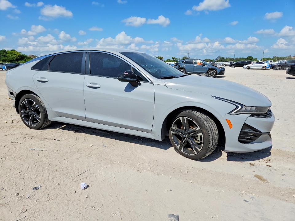 2024 Kia K5 VIN 5XXG64J21RG249343 COPART salvage auction — REAR END, FL - CERT OF TITLE SLVG REBUILDABLE, sold $8,600 on 2026-09-01 (photo 4)