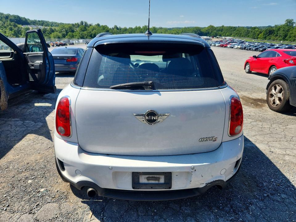 2012 Mini Cooper VIN WMWZC3C51CWL86952 COPART salvage auction — REAR END, Pa - Certificate Of Salvage, sold $1,300 on 2026-09-04 (photo 6)
