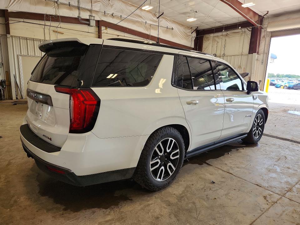 2021 Gmc Yukon VIN 1GKS2CKD0MR237176 COPART salvage auction — HAIL, Wi - Cert Of Title-Claim Paid, sold $20,000 on 2026-08-24 (photo 3)