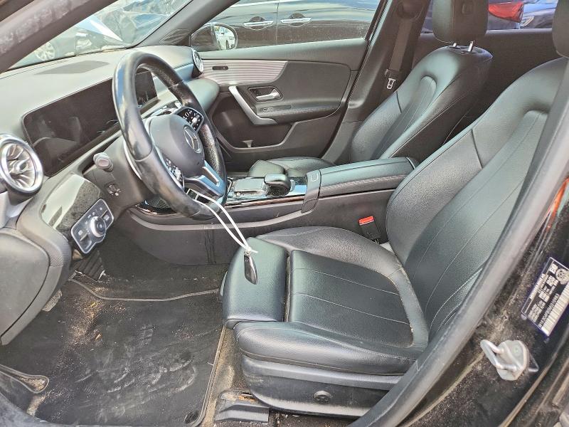 2021 Mercedes-benz A-class VIN W1K3G4FB5MJ310983 COPART salvage auction — FRONT END, On - Permit Salvage, sold $9,500 on 2026-09-03 (photo 7)