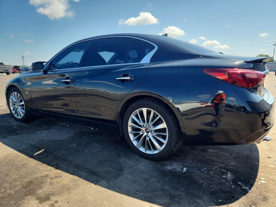 2018 Infiniti Q50 VIN JN1EV7AR3JM430177 COPART salvage auction — MINOR DENT/SCRATCHES, Fl - Certificate Of Title, sold $5,000 on 2026-08-26 (photo 2)