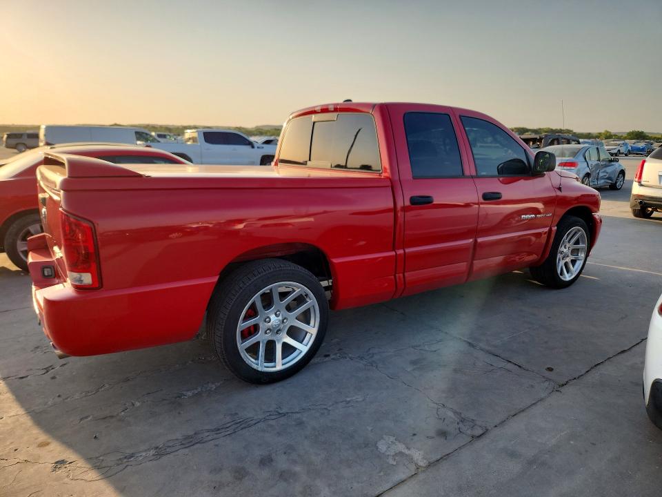 2005 Dodge Ram srt10 VIN 3D7HA18H75G820097 COPART salvage auction — VANDALISM, TX - SALVAGE VEHICLE TITLE, sold $20,100 on 2026-08-13 (photo 3)