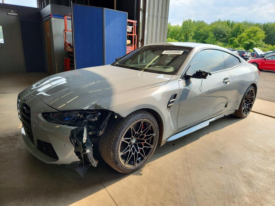 2022 BMW M4 VIN WBS33AZ0XNCH99378 — COPART salvage auction photo