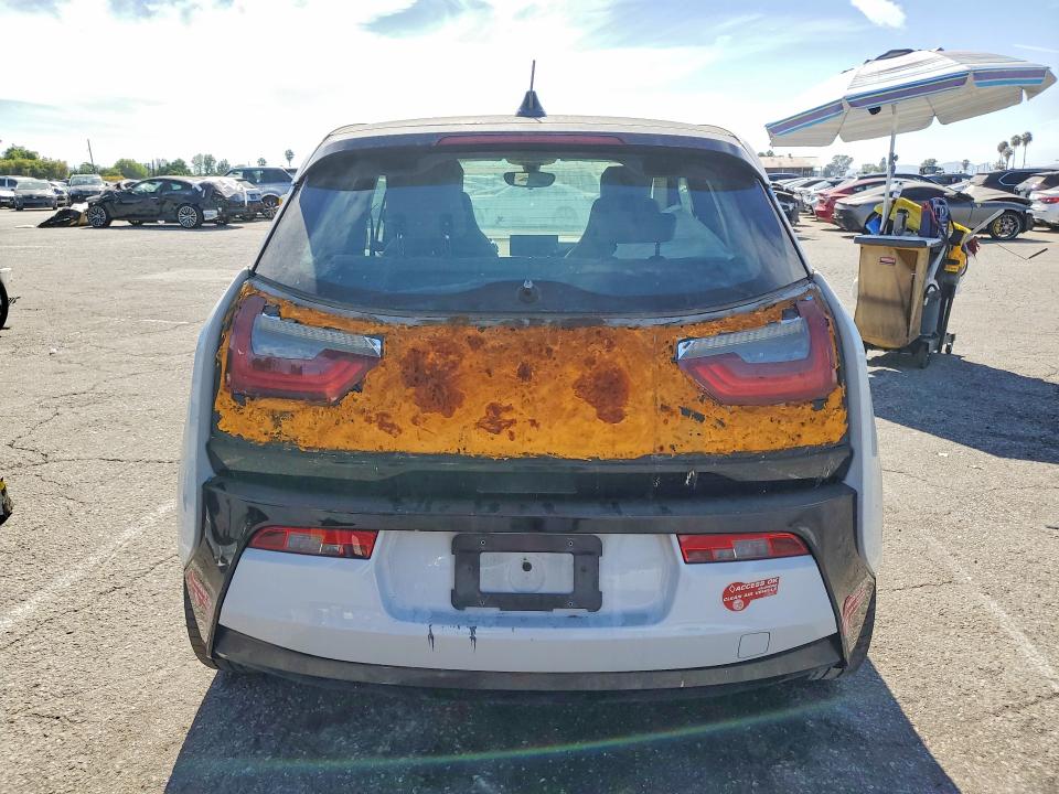 2014 BMW I3 VIN WBY1Z4C56EV275681 COPART salvage auction — REAR END, Ca - Lien Papers-Salvage Or Ac (P), sold $2,275 on 2026-09-08 (photo 6)
