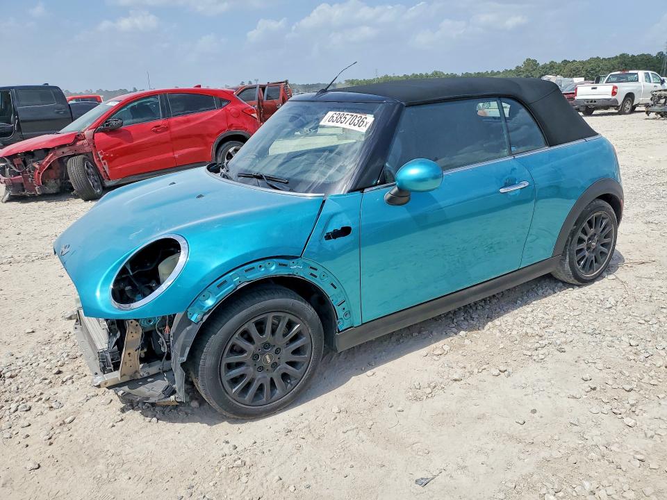 2019 Mini Cooper VIN WMWWG5C53K3H08495 COPART salvage auction — FRONT END, TX - SALVAGE VEHICLE TITLE, sold $4,000 on 2026-08-14 (photo 1)
