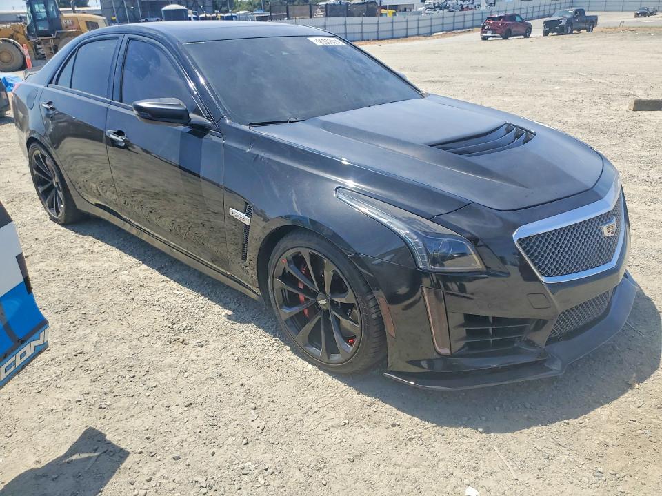 2017 Cadillac Cts-v VIN 1G6A15S67H0188188 COPART salvage auction — MINOR DENT/SCRATCHES, Ca - Salvage Certificate (P), sold $20,400 on 2026-08-25 (photo 4)