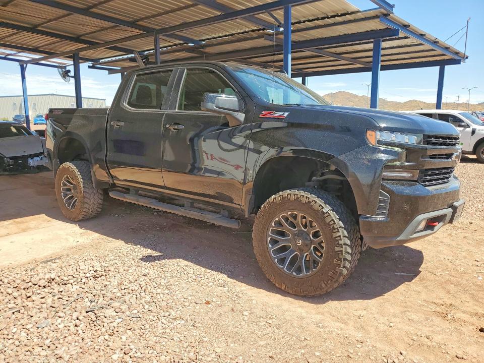 2021 Chevrolet Silverado VIN 1GCPYFEL6MZ285172 COPART salvage auction — FRONT END, AZ - CERT OF TITLE - SALVAGE, sold $18,400 on 2026-10-01 (photo 4)