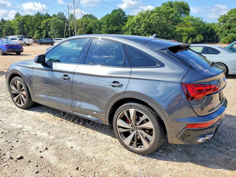 2021 Audi Sq5 VIN WA134BFY7M2070710 COPART salvage auction — SIDE, Nc - Salvage Certificate Of Title, sold $25,250 on 2026-09-04 (photo 2)