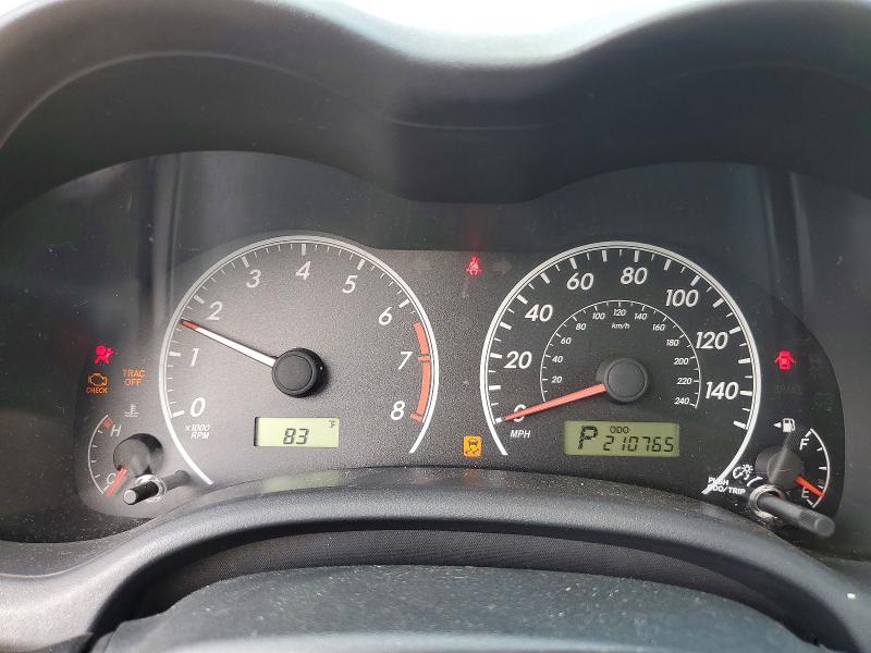2012 Toyota Corolla VIN 2T1BU4EE1CC885232 COPART salvage auction — FRONT END, Ia - Cert Of Title-Salvage Title, sold $80 on 2026-09-02 (photo 9)