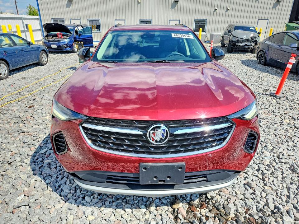 2022 Buick Envision VIN LRBFZPR41ND015796 COPART salvage auction — REAR END, Wi - Cert Of Title-Salvage Vehicle, sold $7,600 on 2026-09-04 (photo 5)