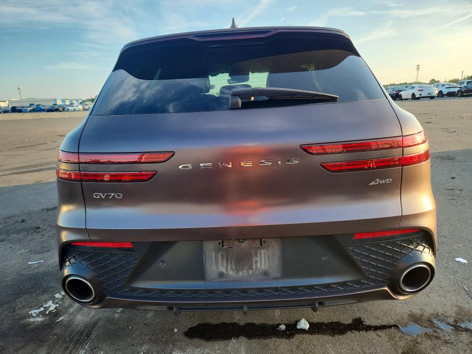 2022 Genesis Gv70 VIN KMUMADTB9NU039086 COPART salvage auction — FRONT END, Fl - Certificate Of Destruction, sold $10,900 on 2026-09-09 (photo 6)