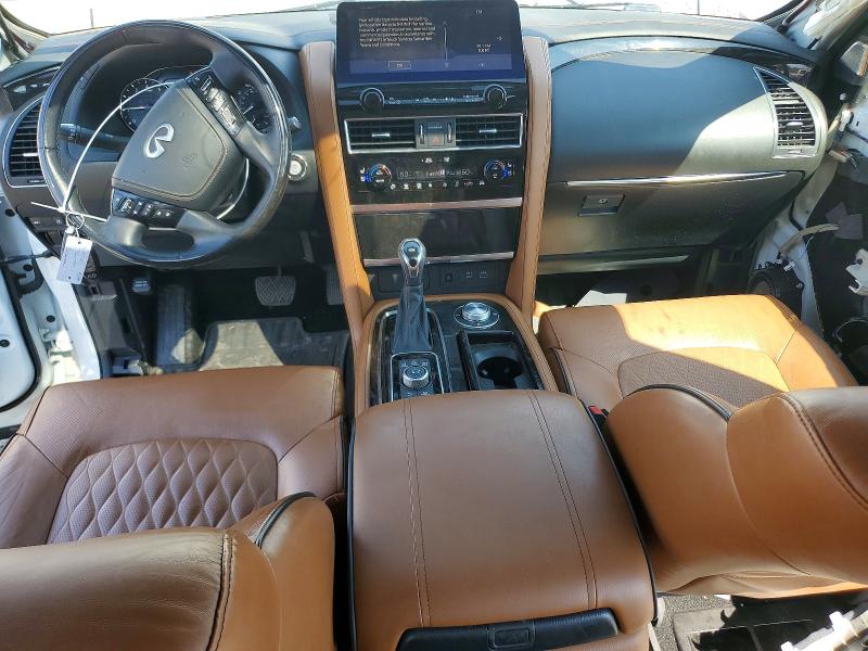 2022 Infiniti Qx80 VIN JN8AZ2BEXN9292715 COPART salvage auction — VANDALISM, NV - SALVAGE TITLE, sold $23,000 on 2026-09-10 (photo 8)