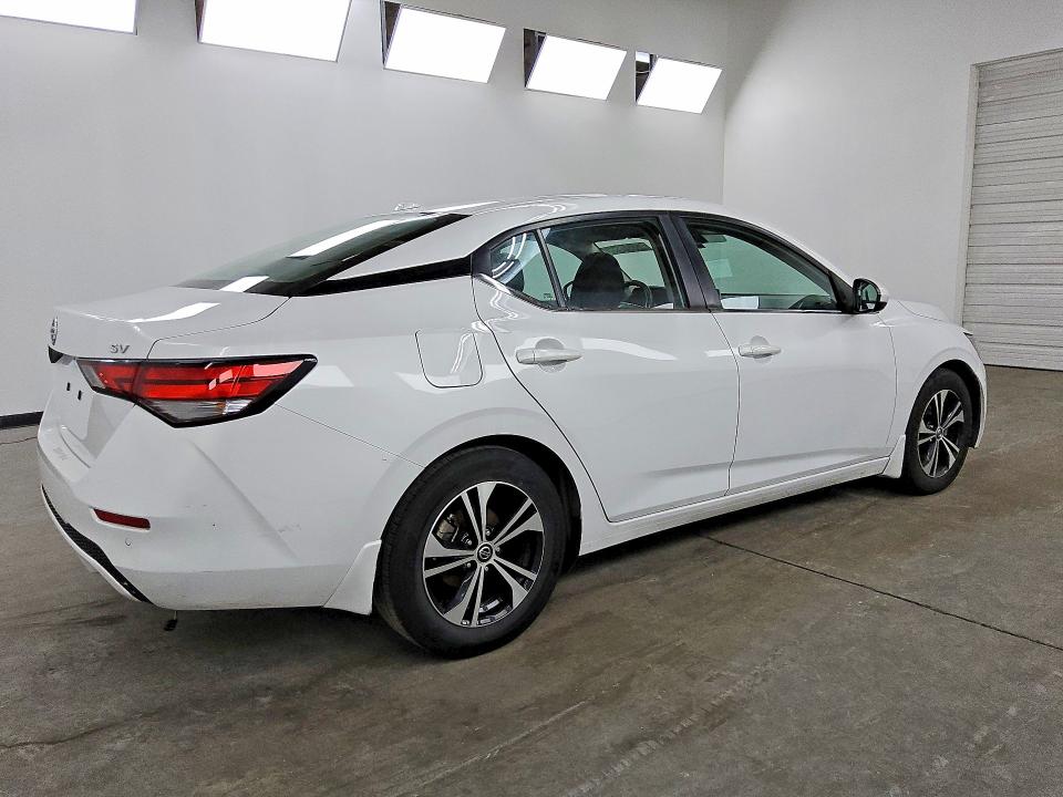 2022 Nissan Sentra VIN 3N1AB8CV1NY303289 COPART salvage auction — MINOR DENT/SCRATCHES, WV - CERTIFICATE OF TITLE, sold $11,000 on 2026-08-20 (photo 3)
