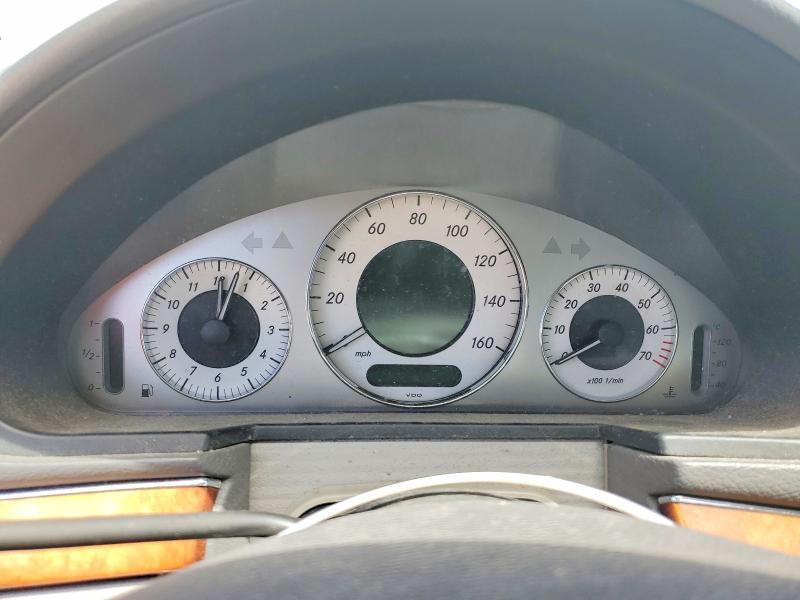2009 Mercedes-benz E-class VIN WDBUF56XX9B386556 COPART salvage auction — MECHANICAL, TX - CERT OF TITLE-REBUILT SALVAGE, sold $450 on 2026-08-21 (photo 9)