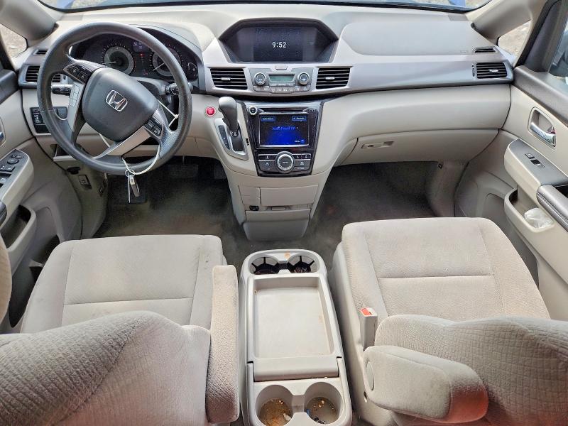 2014 Honda Odyssey VIN 5FNRL5H41EB077634 COPART salvage auction — FRONT END, MD - CERT OF SALVAGE > 75% DAMAGE, sold $225 on 2026-09-04 (photo 8)