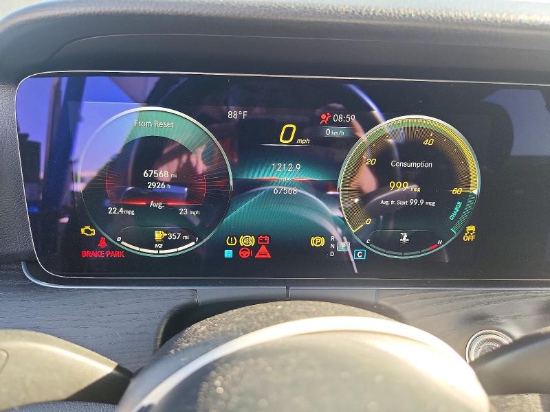 2021 Mercedes-benz E-class VIN W1KZF8DB7MA964567 COPART salvage auction — MECHANICAL, FL - CERTIFICATE OF TITLE, sold $14,000 on 2026-08-20 (photo 9)