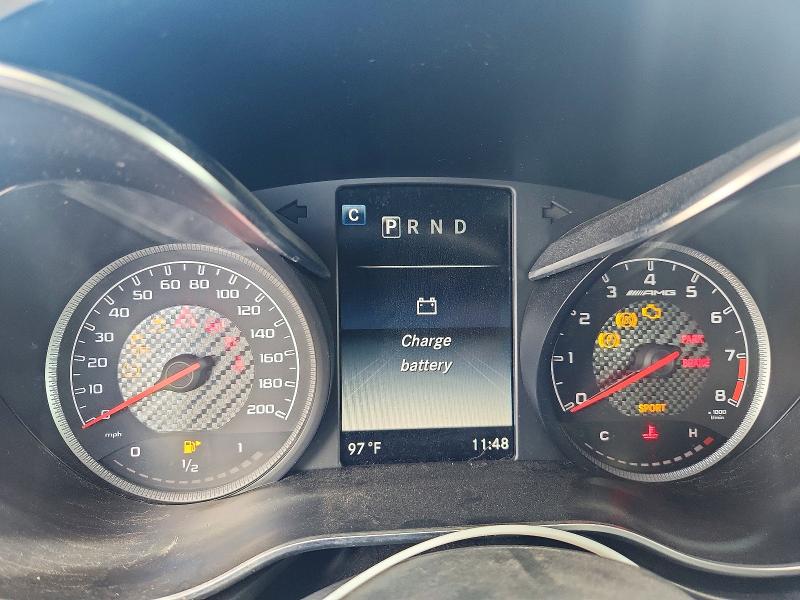 2019 Mercedes-benz AMG GT VIN WDDYK7HAXKA023050 COPART salvage auction — MECHANICAL, Salvage Title, sold $34,000 on 2026-08-19 (photo 9)
