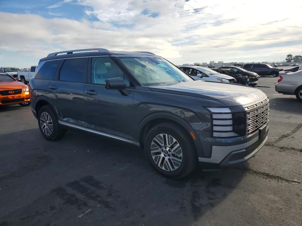 2026 Hyundai Palisade VIN KM8RLESA2TU093551 COPART salvage auction — SIDE, Ca - Salvage Certificate, sold $25,250 on 2026-09-21 (photo 4)