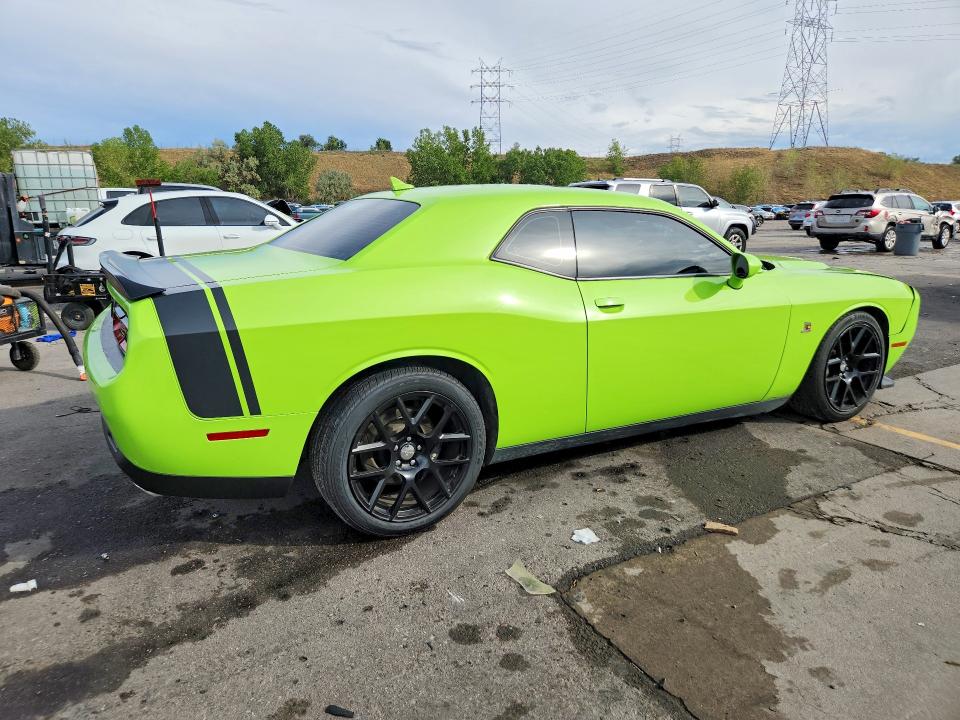 2015 Dodge Challenger VIN 2C3CDZFJ9FH711906 COPART salvage auction — FRONT END, CO - SALVAGE TITLE, sold $10,600 on 2026-10-19 (photo 3)