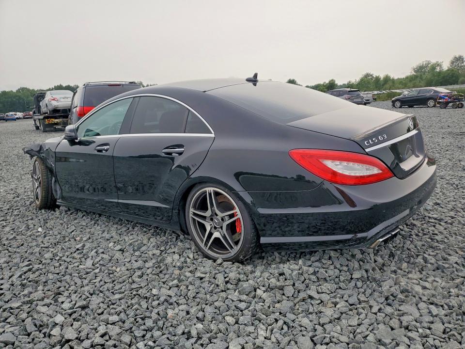 2012 Mercedes-benz Cls-klasse amg VIN WDDLJ7EB7CA022658 COPART salvage auction — FRONT END, Oh - Cert Of Title-Salvage, sold $7,300 on 2026-08-20 (photo 2)