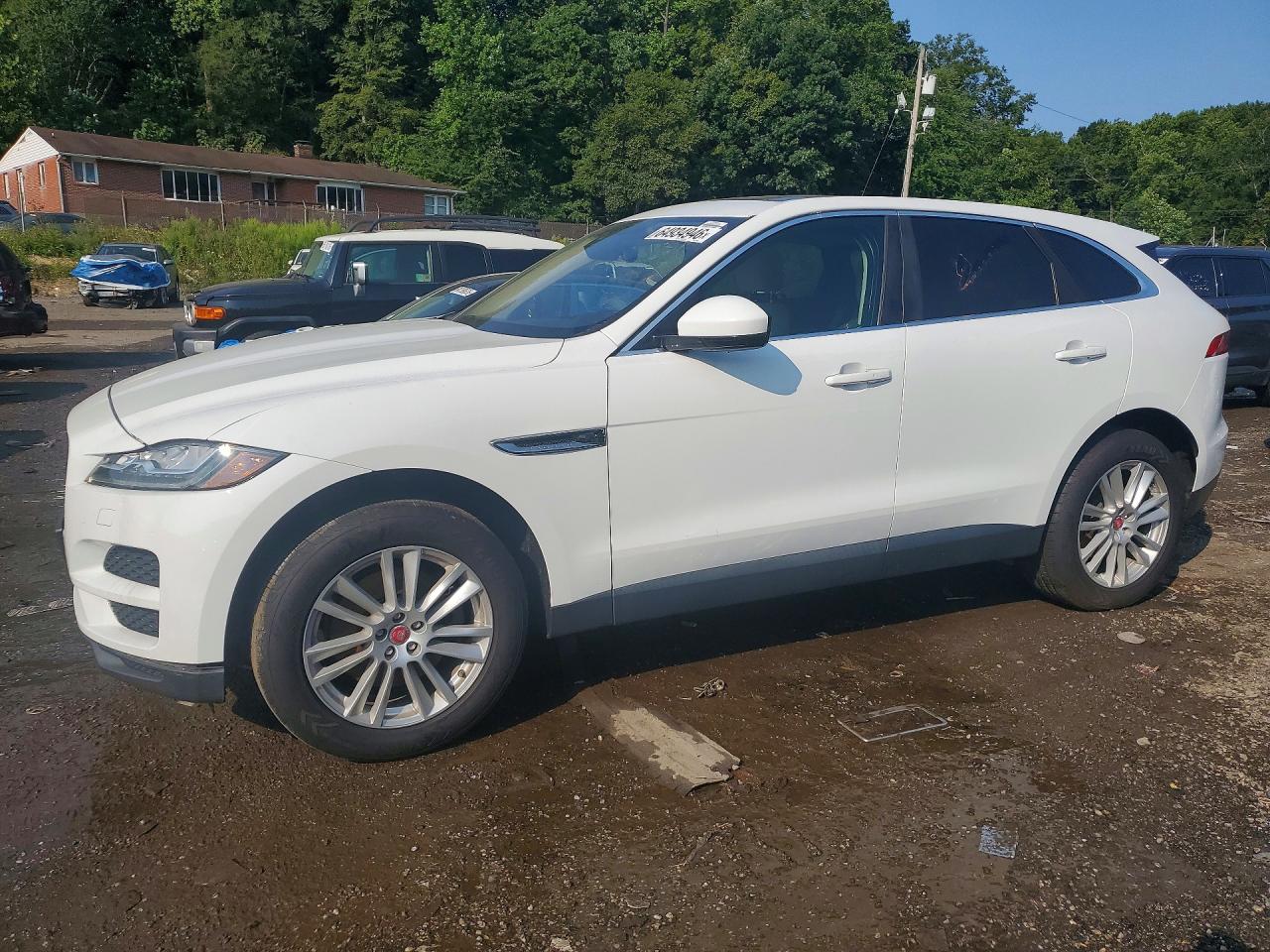 2019 Jaguar F-Pace VIN SADCK2GX4KA351923 COPART salvage auction — Mechanical, MD - CERTIFICATE OF TITLE, sold $3,050 on 2026-10-02 (photo 1)