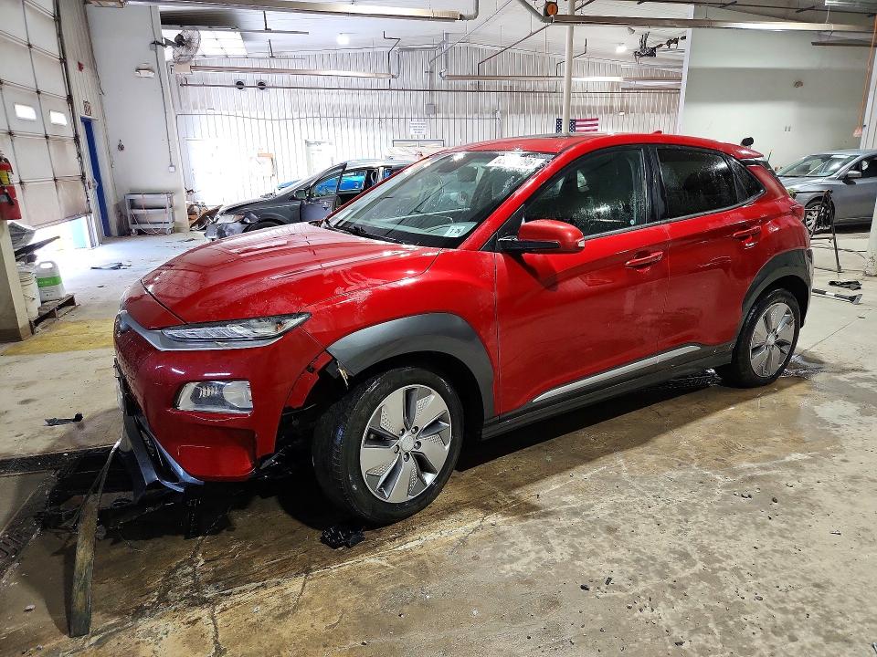 2021 Hyundai Kona VIN KM8K53AG2MU104183 — COPART salvage auction photo