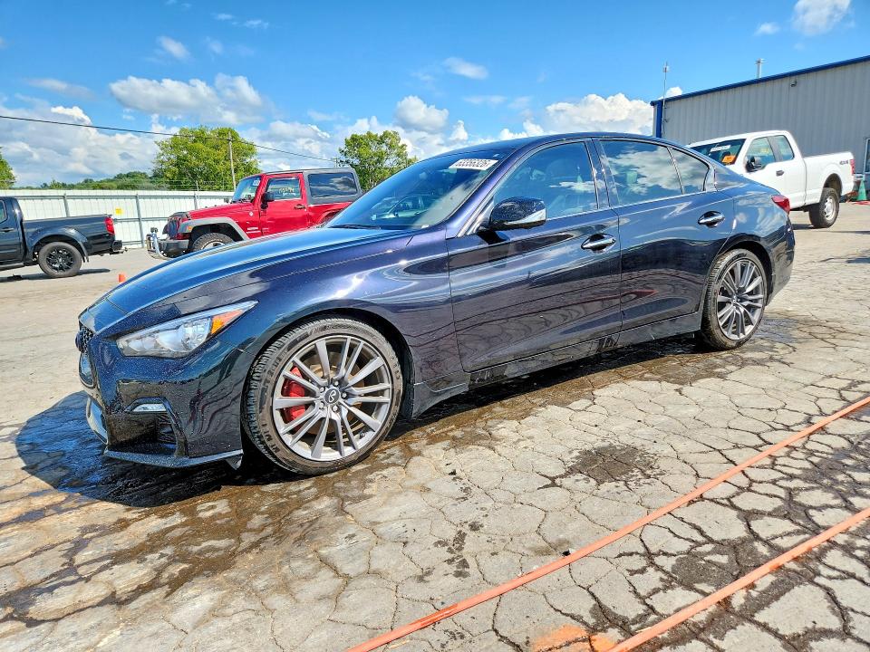 2023 Infiniti Q50 VIN JN1FV7DP2PM570163 — COPART salvage auction photo
