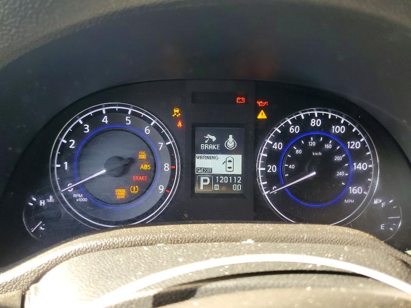 2010 Infiniti G37 VIN JN1CV6AP3AM403514 COPART salvage auction — FRONT END, CA - SALVAGE CERTIFICATE, sold $575 on 2026-09-05 (photo 9)