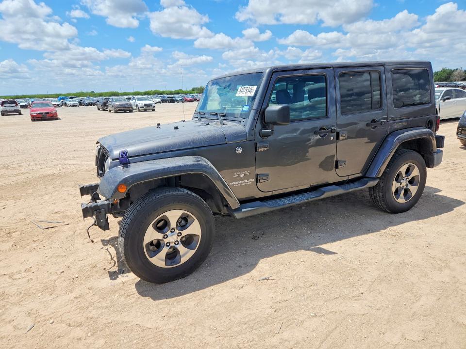 2017 Jeep Wrangler / VIN 1C4HJWEG5HL685602 — COPART salvage auction photo