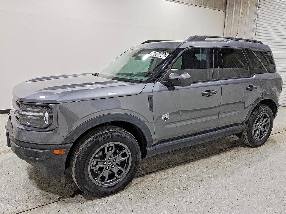 2023 Ford Bronco sport VIN 3FMCR9B65PRD49380 COPART salvage auction — FRONT END, FL - CERTIFICATE OF TITLE, sold $11,400 on 2026-08-20 (photo 1)