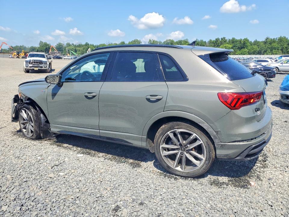 2024 Audi Q3 VIN WA1EECF37R1200840 COPART salvage auction — FRONT END, PA - CERTIFICATE OF SALVAGE, sold $0 on 2026-09-30 (photo 2)