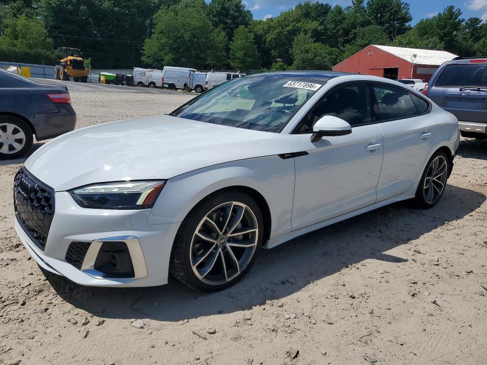 2023 Audi A5 VIN WAUFACF50PA019225 — COPART salvage auction photo