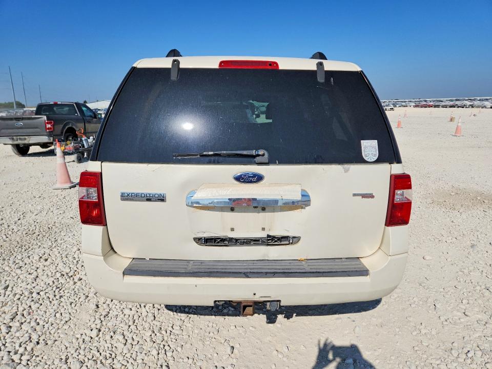 2008 Ford Expedition VIN 1FMFK20598LA76141 COPART salvage auction — REAR END, Tx - Salvage Vehicle Title, sold $400 on 2026-08-20 (photo 6)