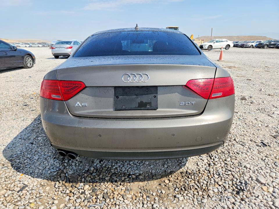 2014 Audi A5 VIN WAULFAFR7EA038458 COPART salvage auction — SIDE, Ut - Salvage Certificate, sold $1,300 on 2026-08-21 (photo 6)