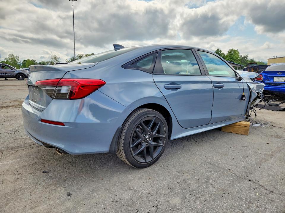 2023 Honda Civic VIN 2HGFE2F58PH532517 COPART salvage auction — FRONT END, Ny - Mv-907A Salvage Certificate, sold $2,050 on 2026-09-24 (photo 3)