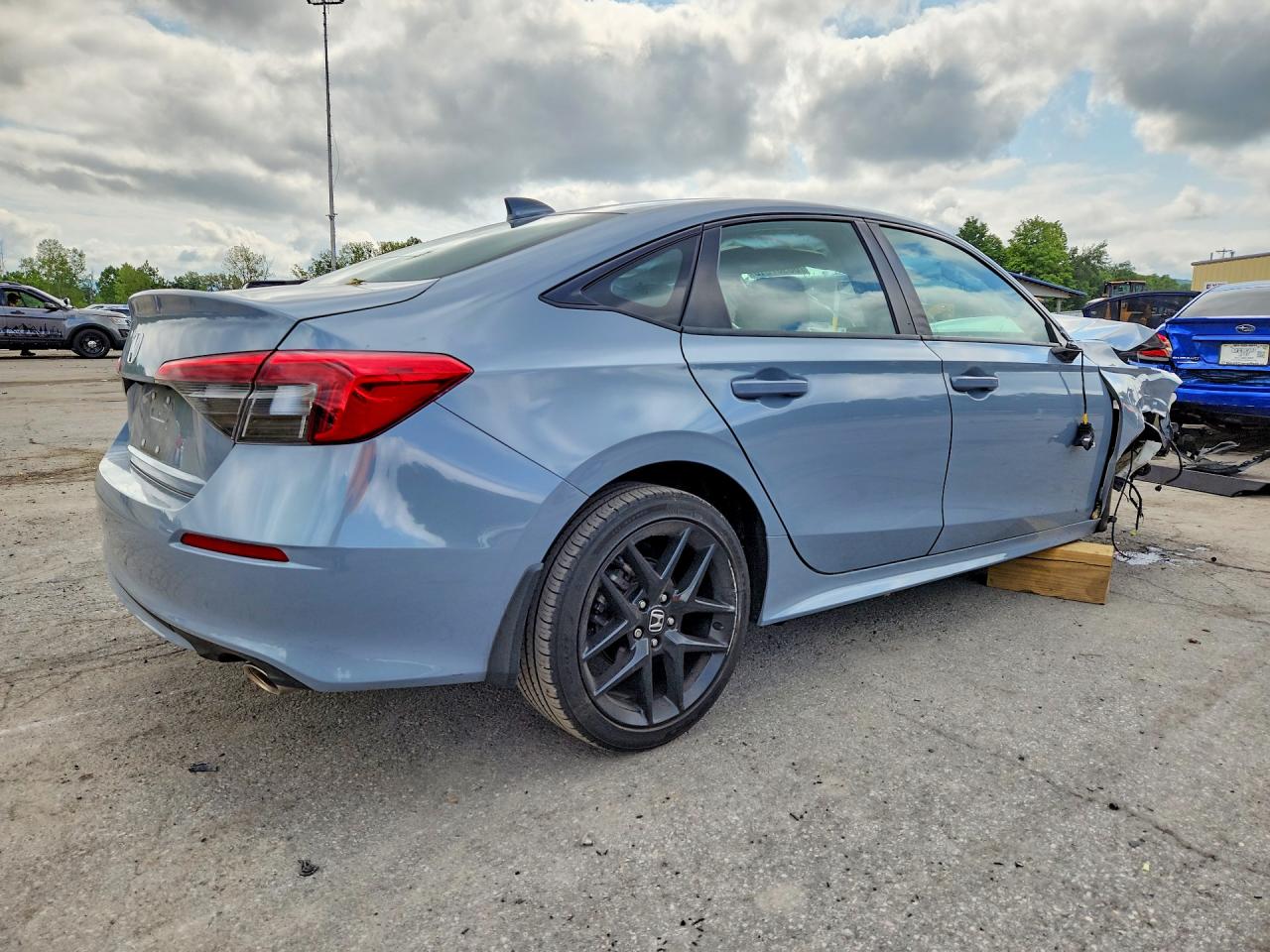 2023 Honda Civic VIN 2HGFE2F58PH532517 COPART salvage auction — Front End, NY - MV-907A SALVAGE CERTIFICATE, sold $2,500 on 2026-09-26 (photo 3)