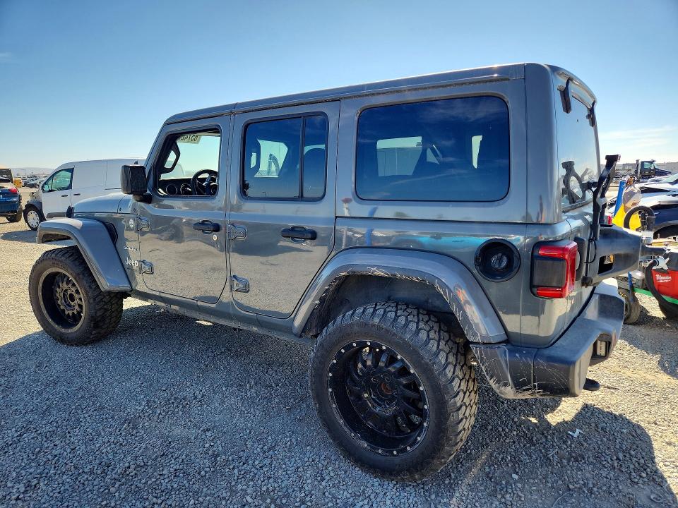 2018 Jeep Wrangler / VIN 1C4HJXEG7JW271795 COPART salvage auction — VANDALISM, CA - CERTIFICATE OF TITLE, sold $7,200 on 2026-09-18 (photo 2)