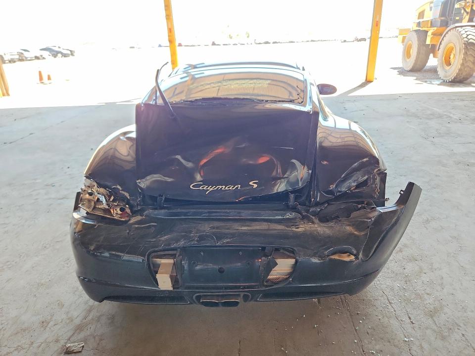 2006 Porsche Cayman VIN WP0AB29846U781139 COPART salvage auction — REAR END, AZ - CERT OF TITLE - SALVAGE, sold $7,700 on 2026-09-04 (photo 6)